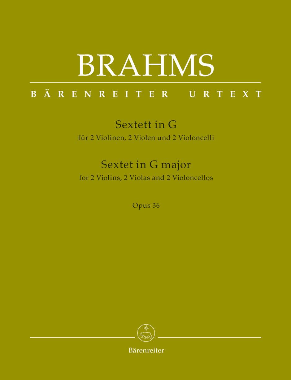 Brahms: String Sextet in G Major, Op. 36