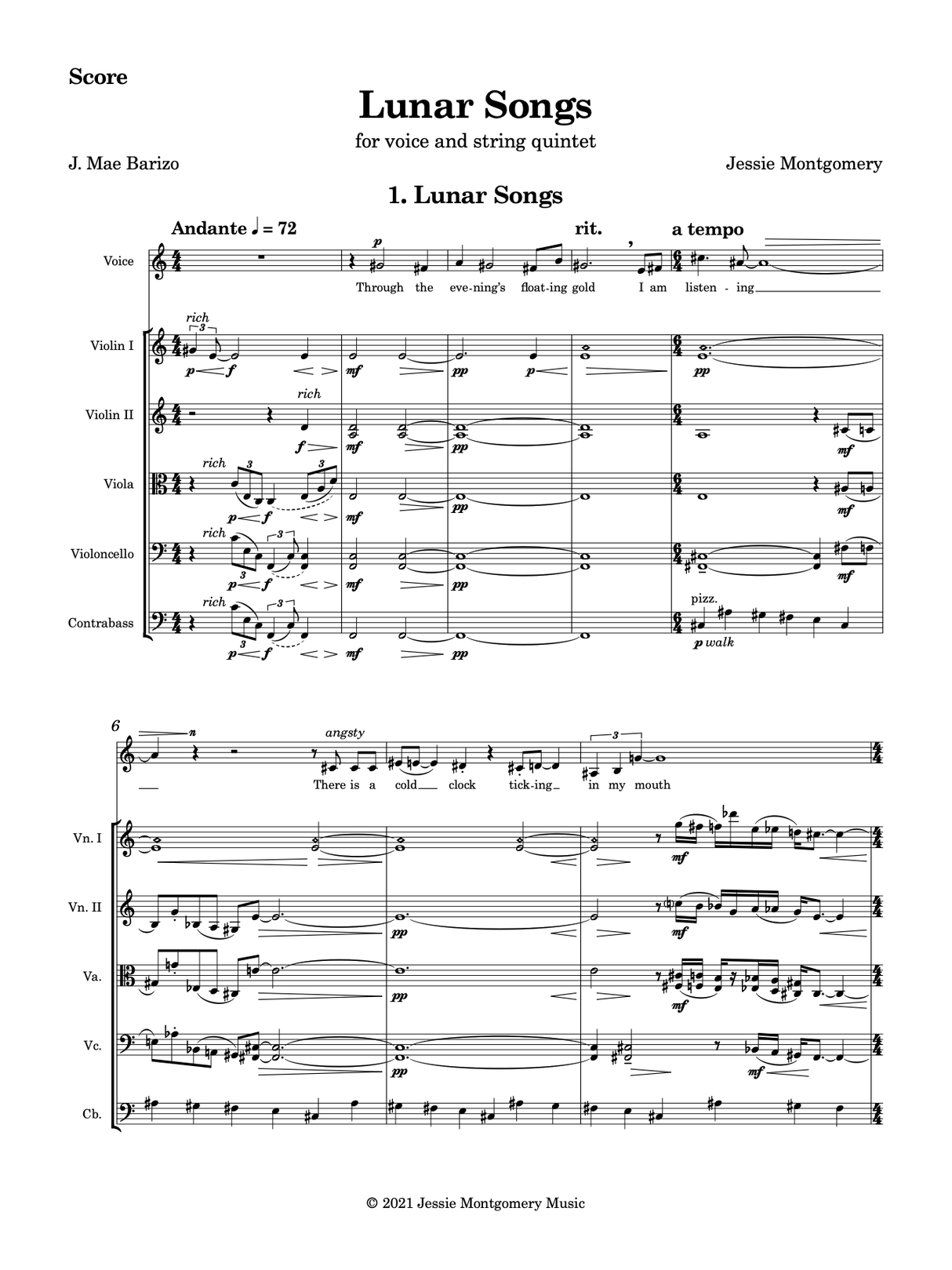 Montgomery: Lunar Songs