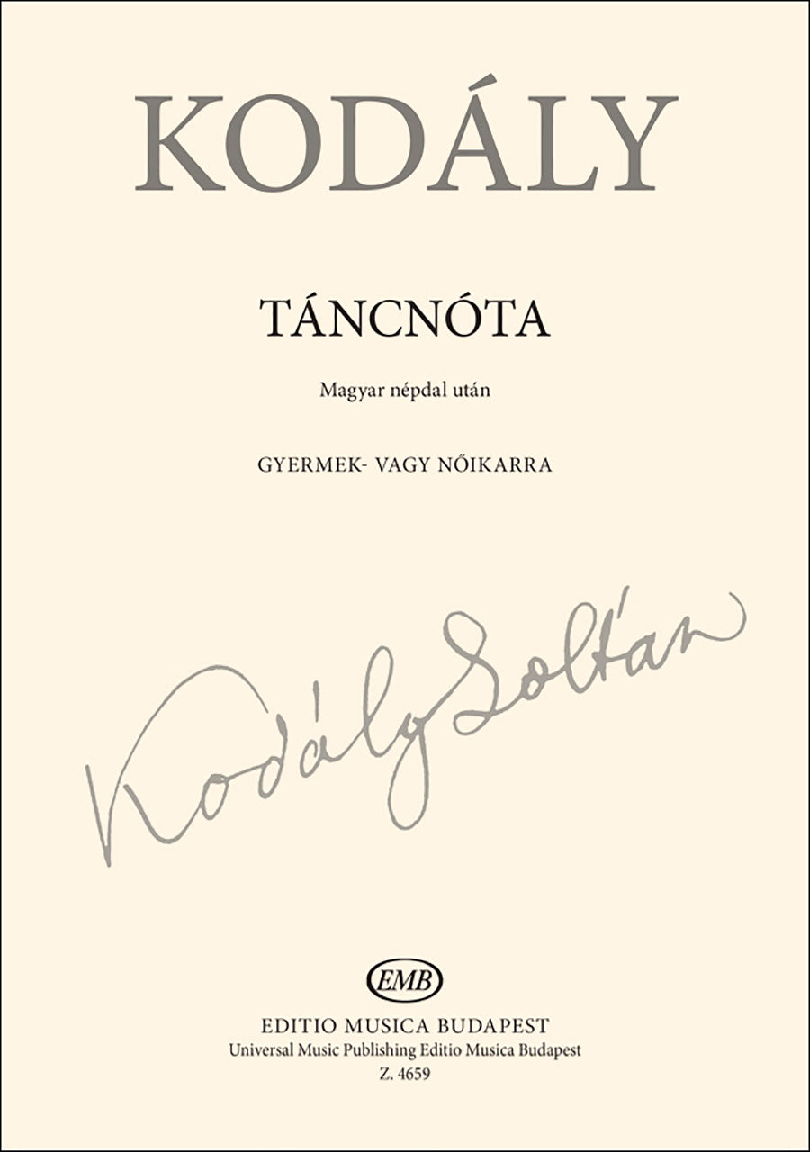 Kodály: Dancing Song