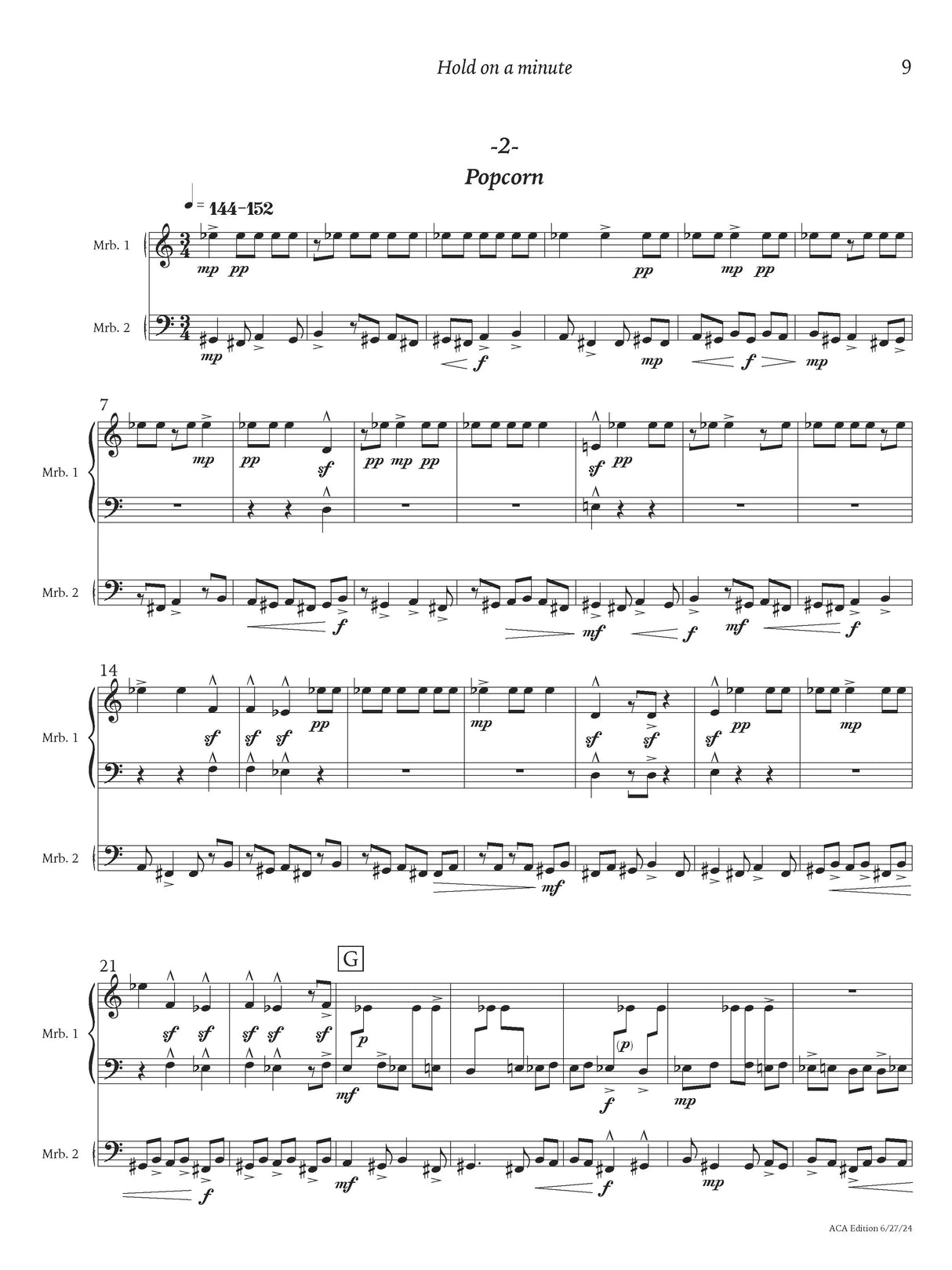 Galindo: Hold On A Minute