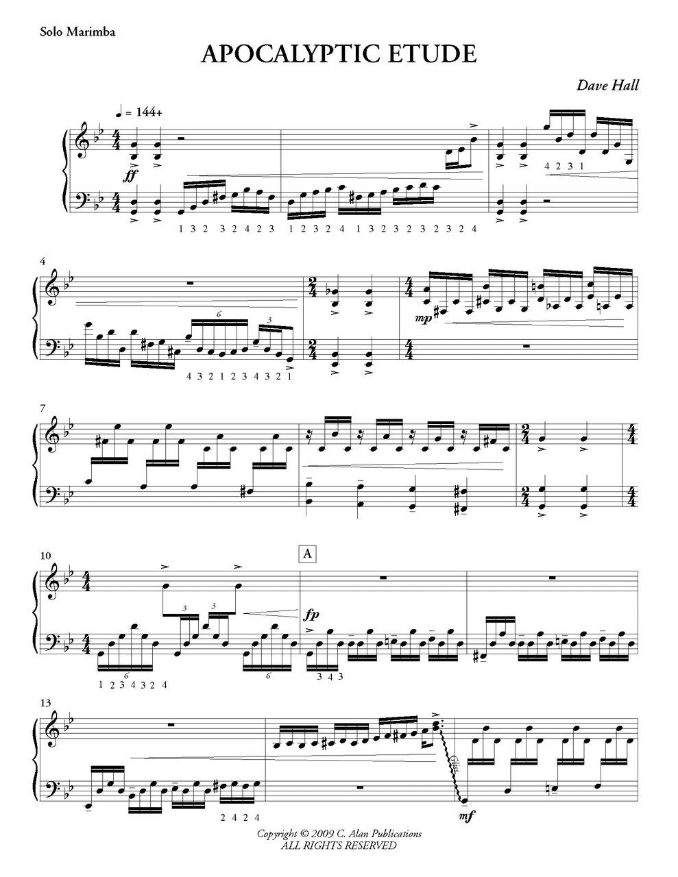 Hall: Apocalyptic Etude