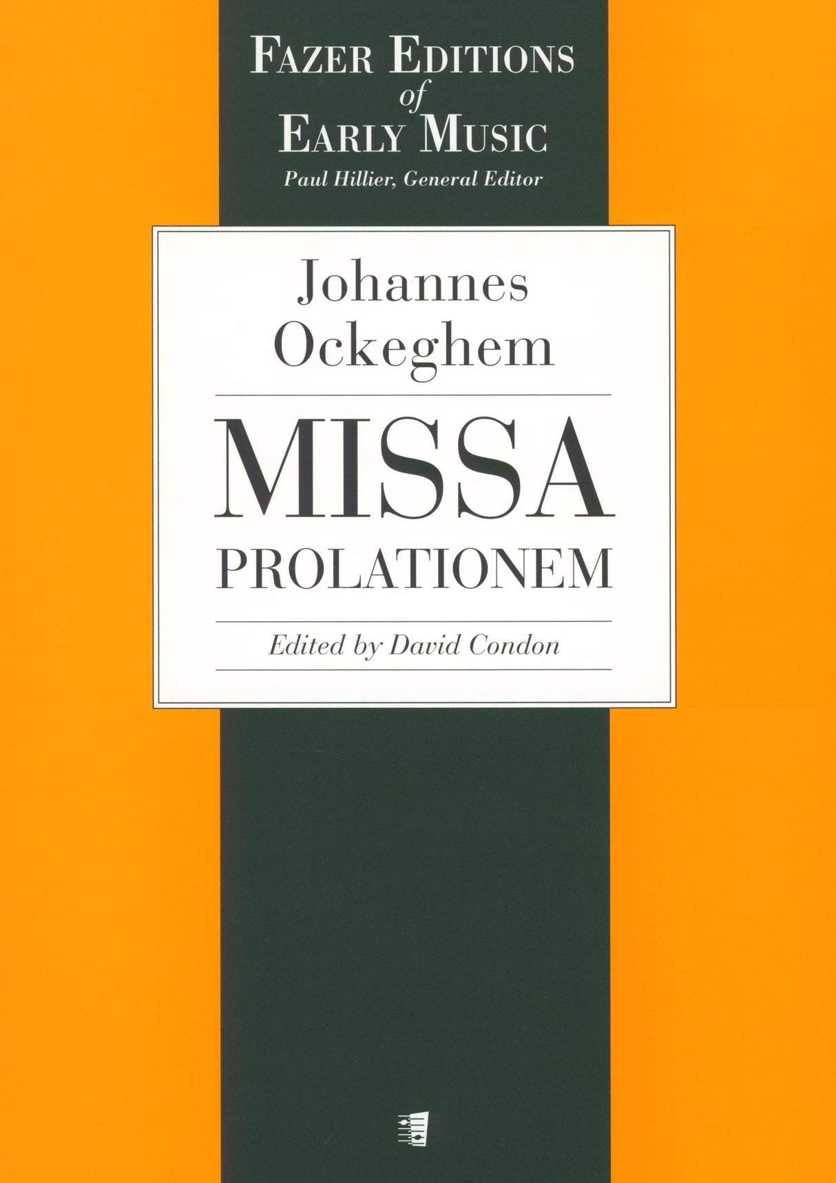 Ockeghem: Missa Prolationem