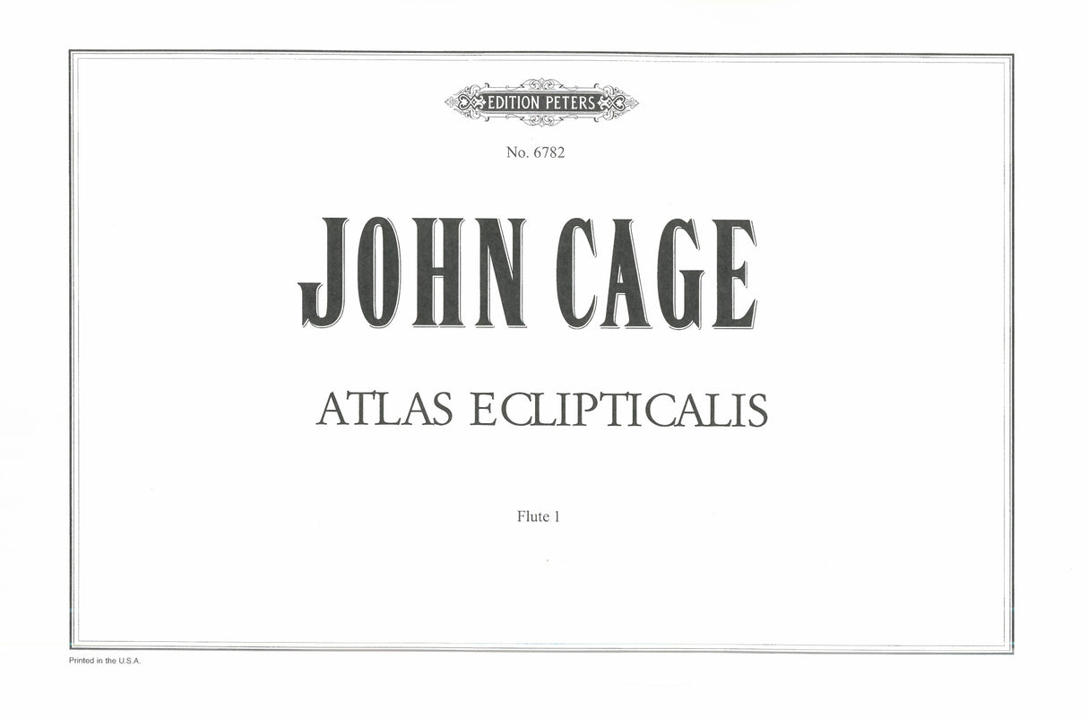 Cage: Atlas Eclipticalis