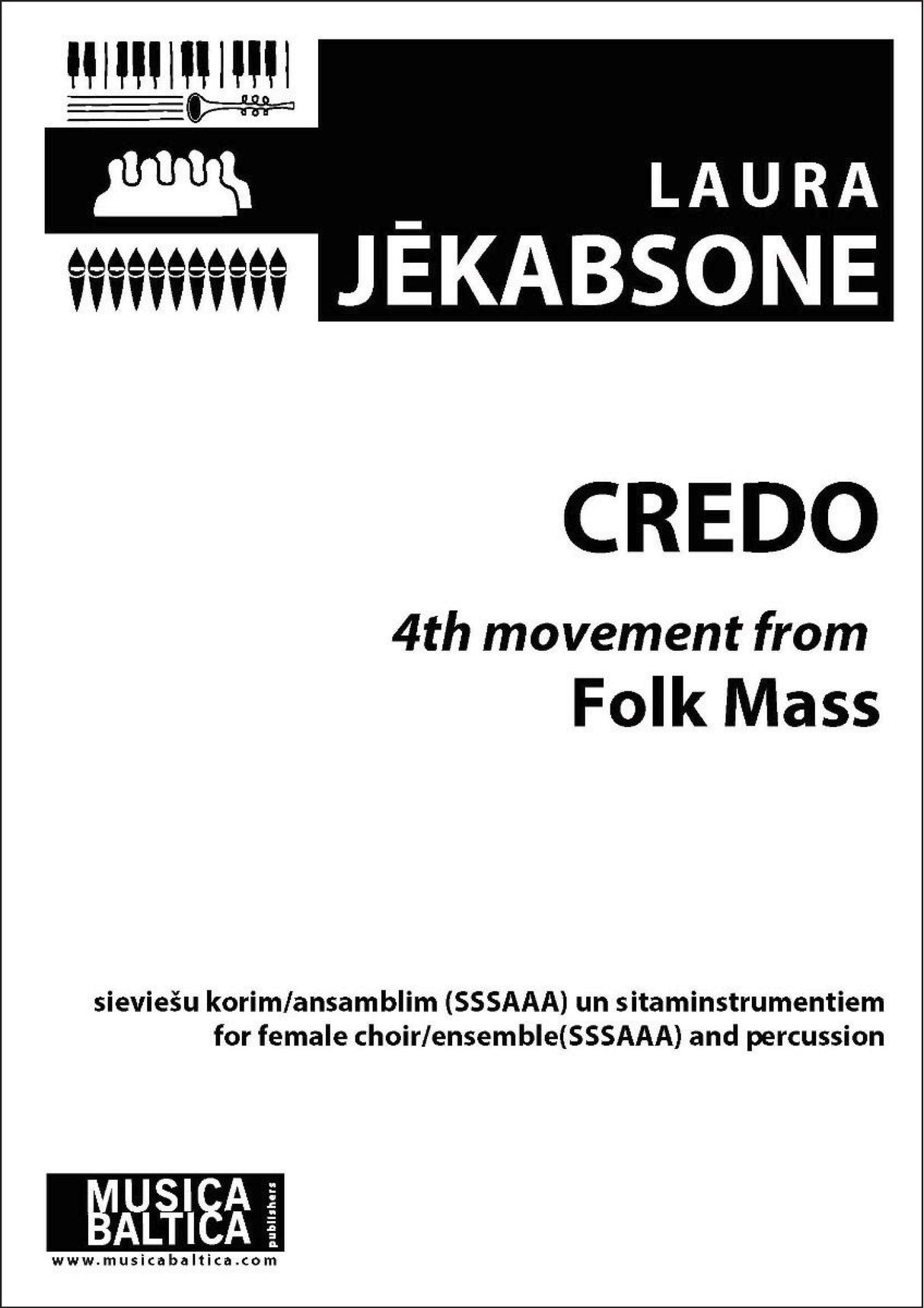 Jekabsone: Credo