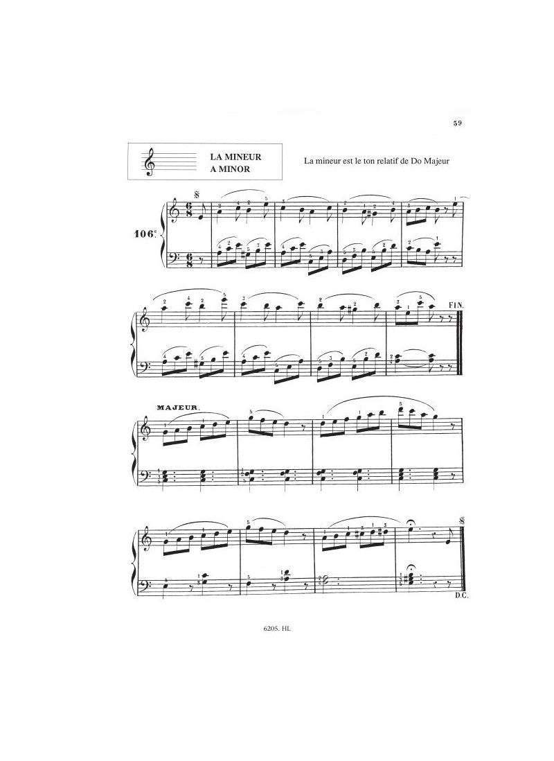Duvernoy: Le Guide de lecteur, Op. 281 - Volume 1 (152 lessons)