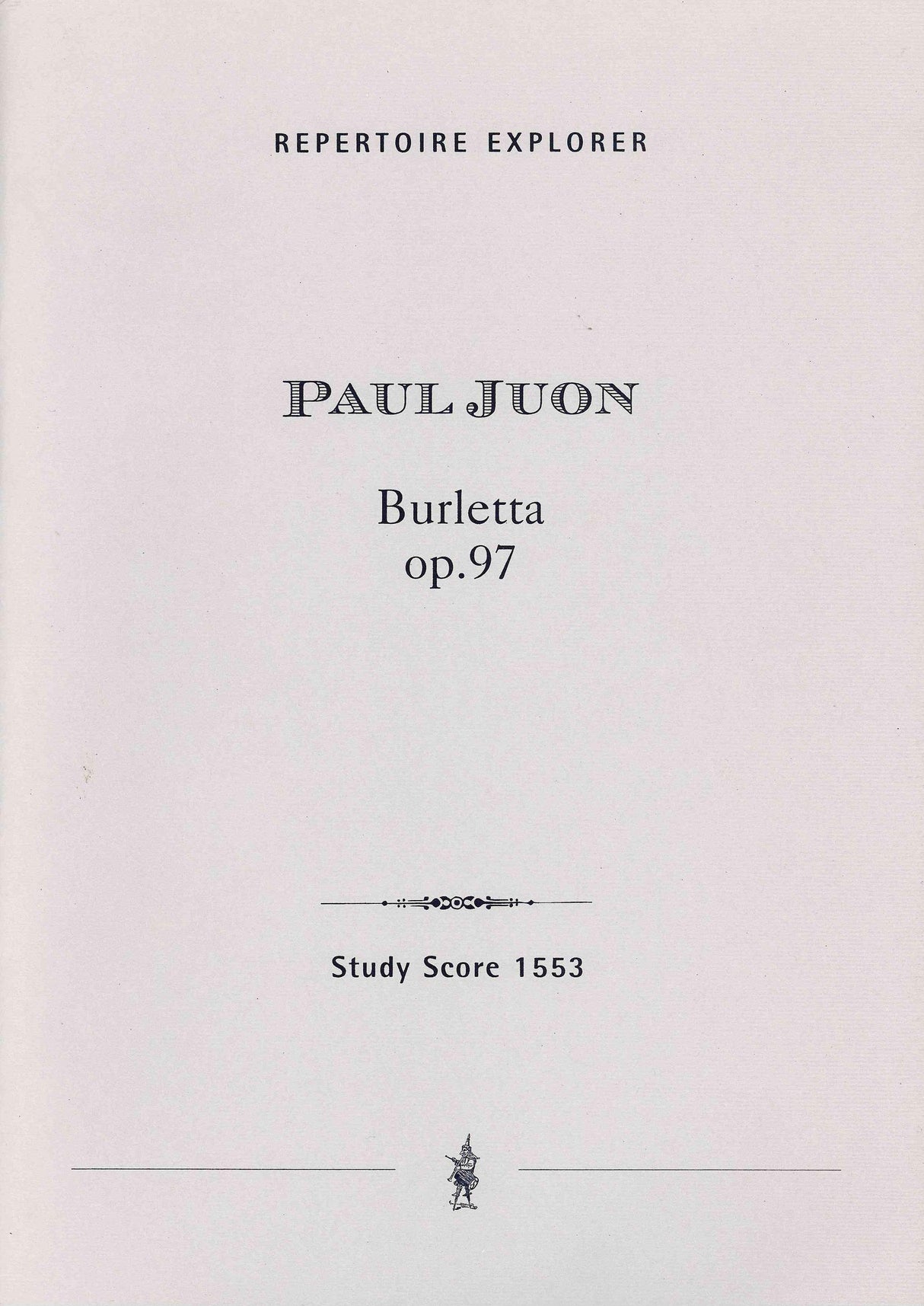 Juon: Burletta, Op. 97