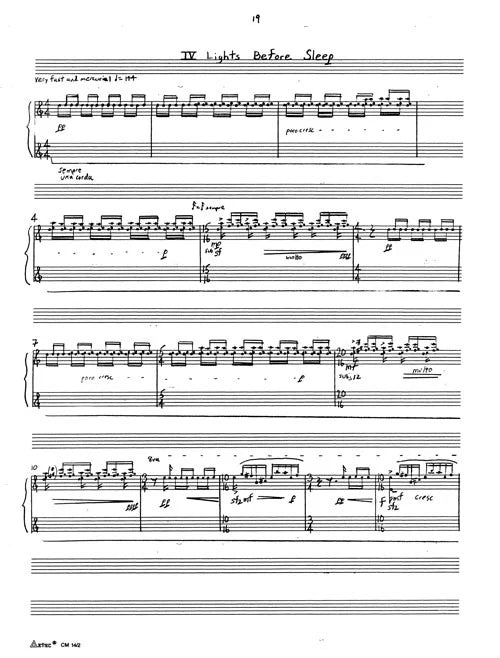 Kernis: Before Sleep and Dreams