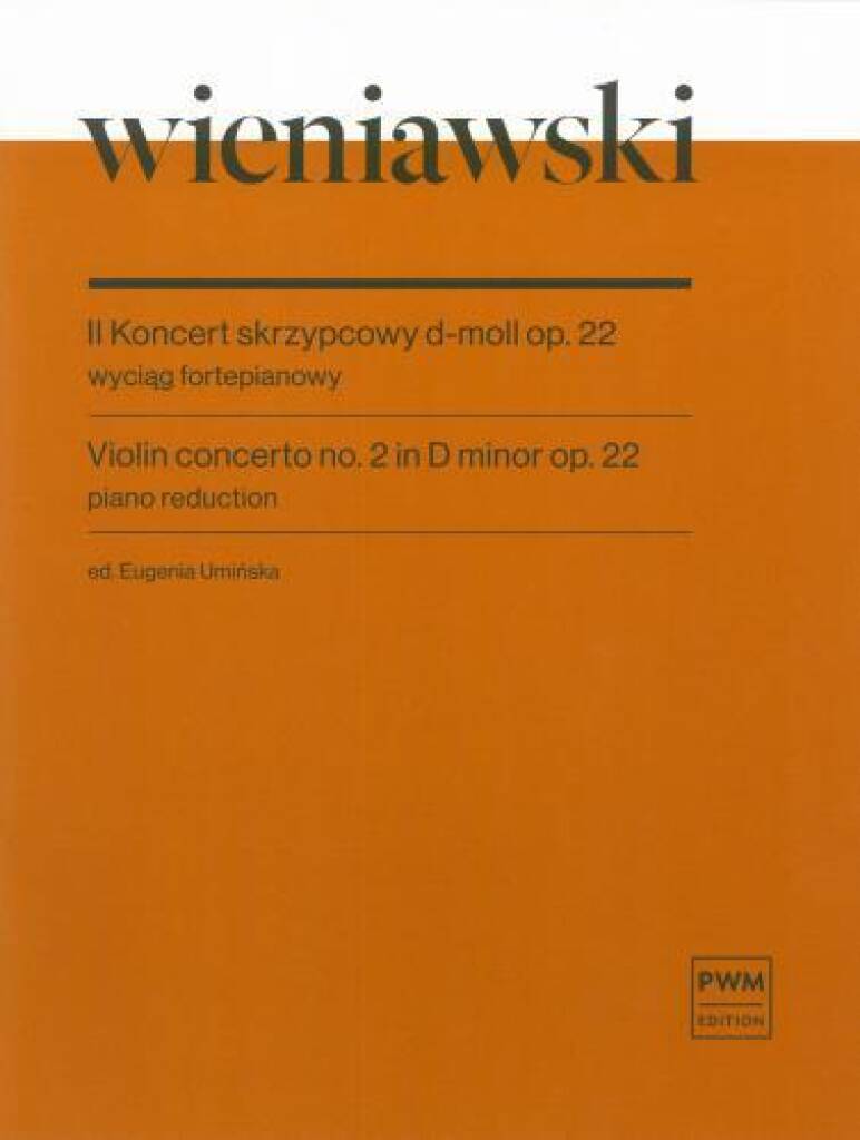 Wieniawski: Violin Concerto No. 2 in D Minor, Op. 22