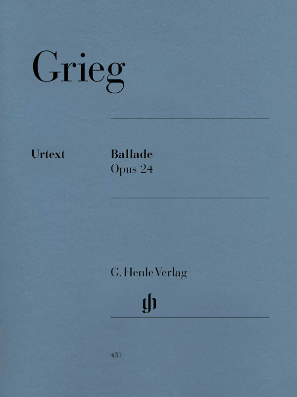Grieg: Ballade, Op. 24