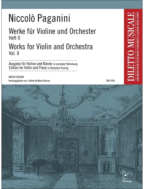 Paganini: Works for Violin and Orchestra - Volume 2
