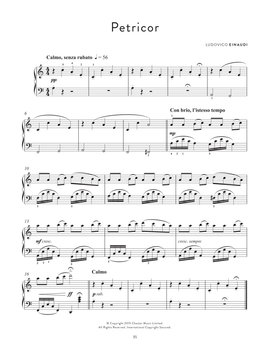 Einaudi: Graded Pieces for Piano (Preparatory - Grade 2)