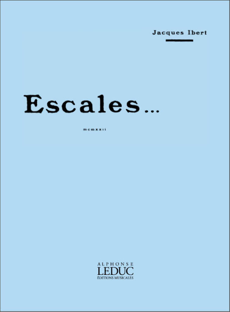 Ibert: Escales