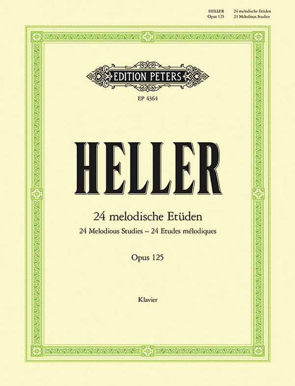 Heller: 24 Melodious Studies, Op. 125