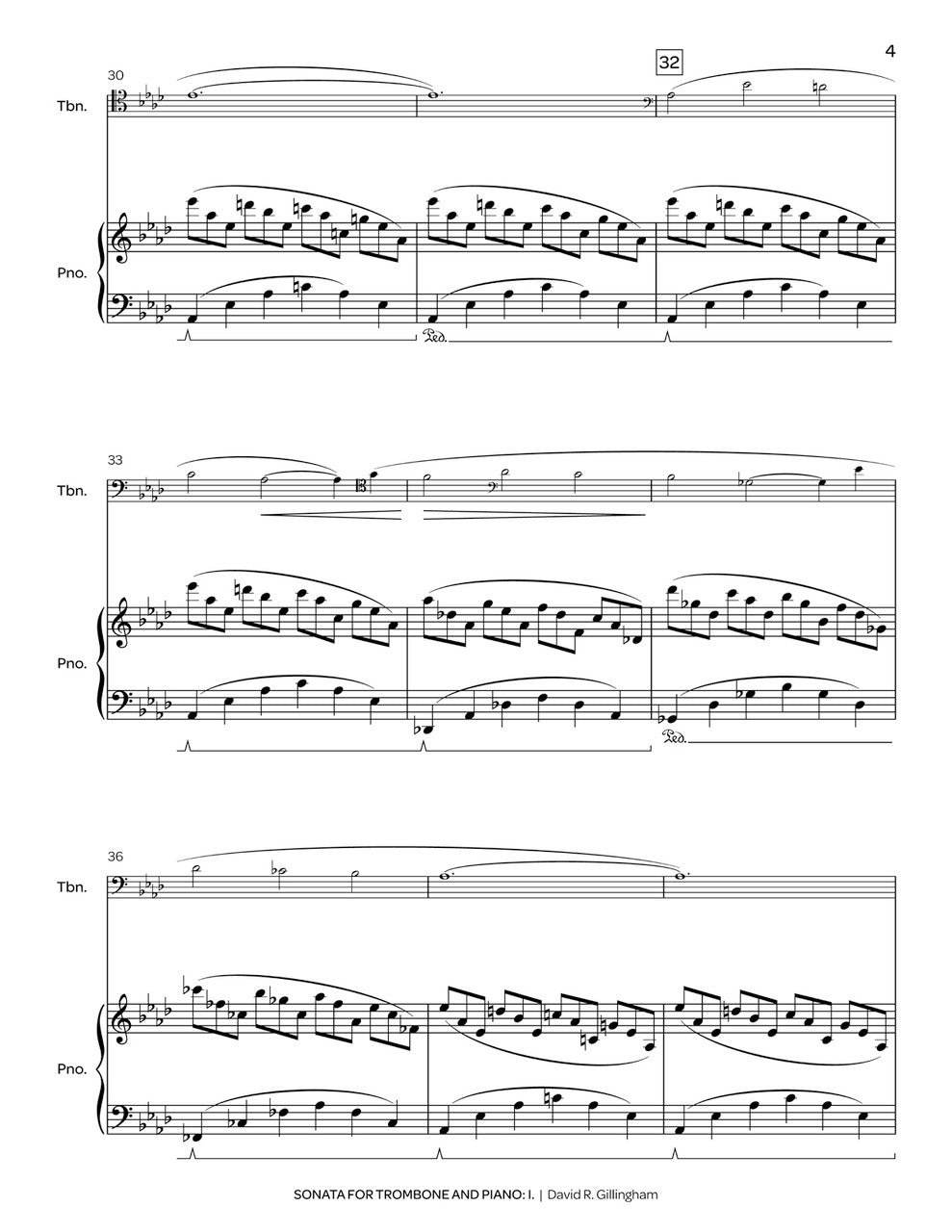 Gillingham: Trombone Sonata