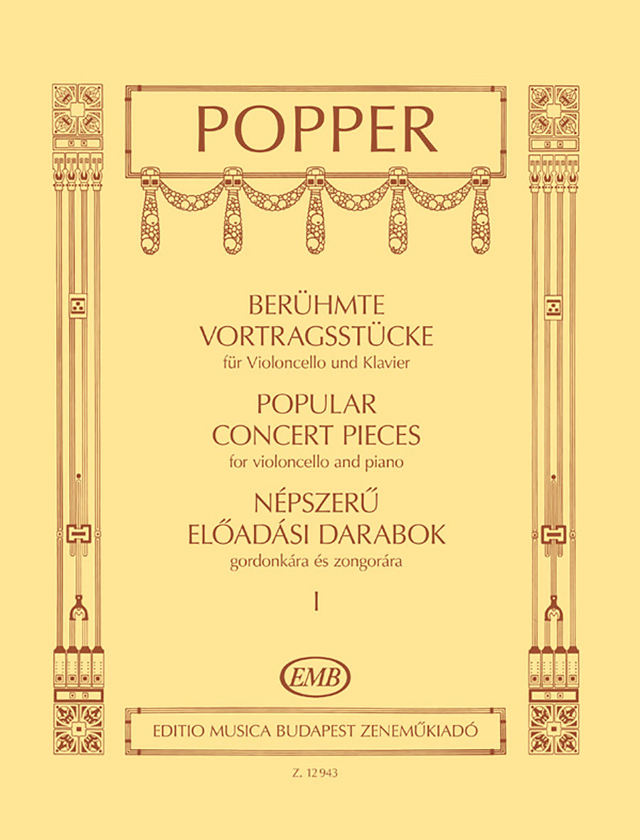 Popper: Popular Concert Pieces - Volume 1