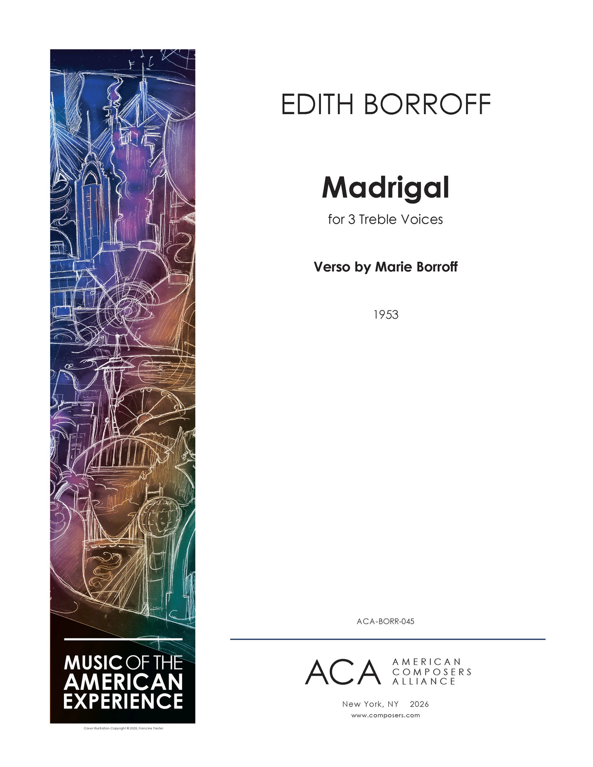 Borroff: Madrigal