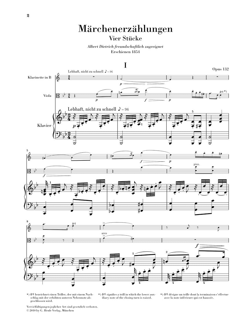 Schumann: Fairy Tales, Op. 132