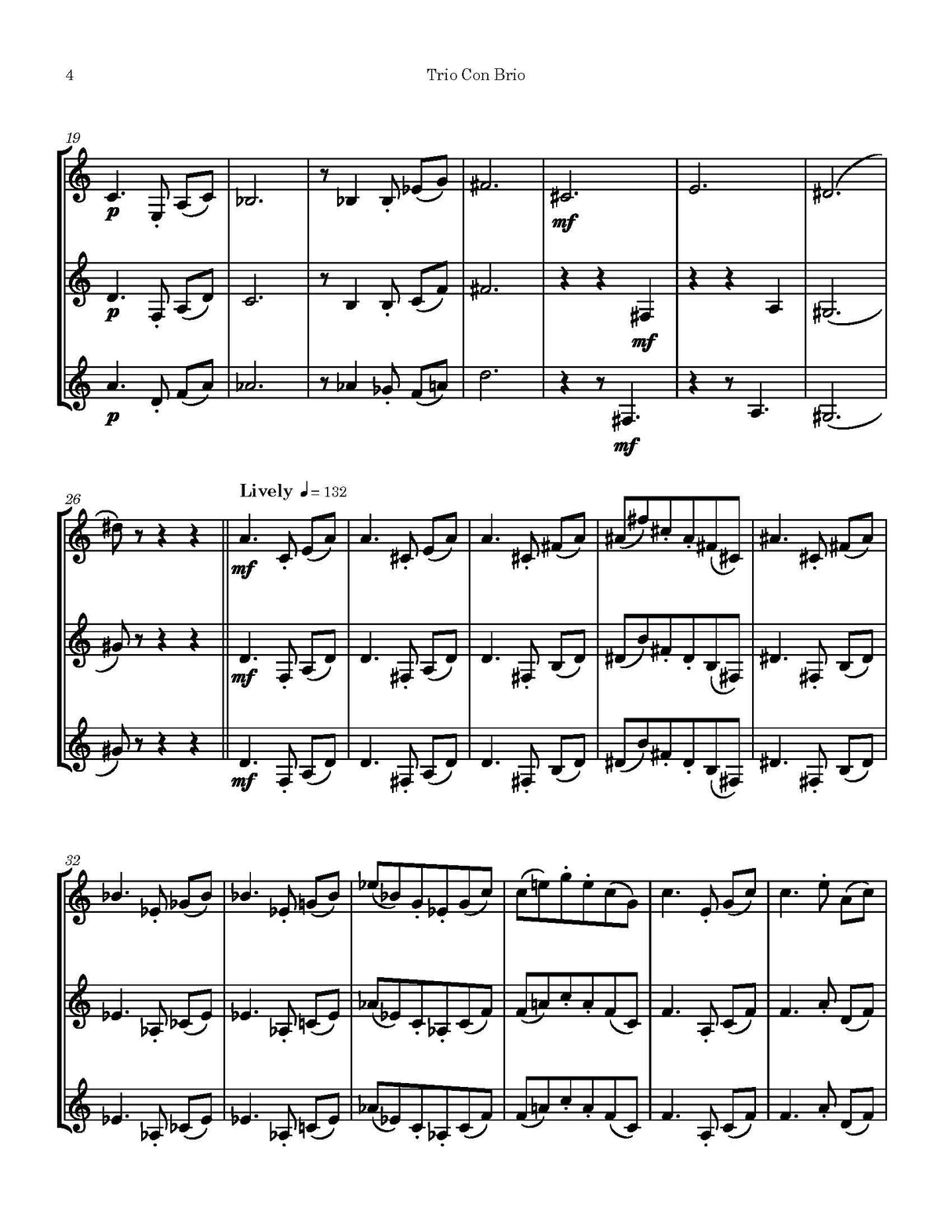 Zuckerman: Trio Con Brio