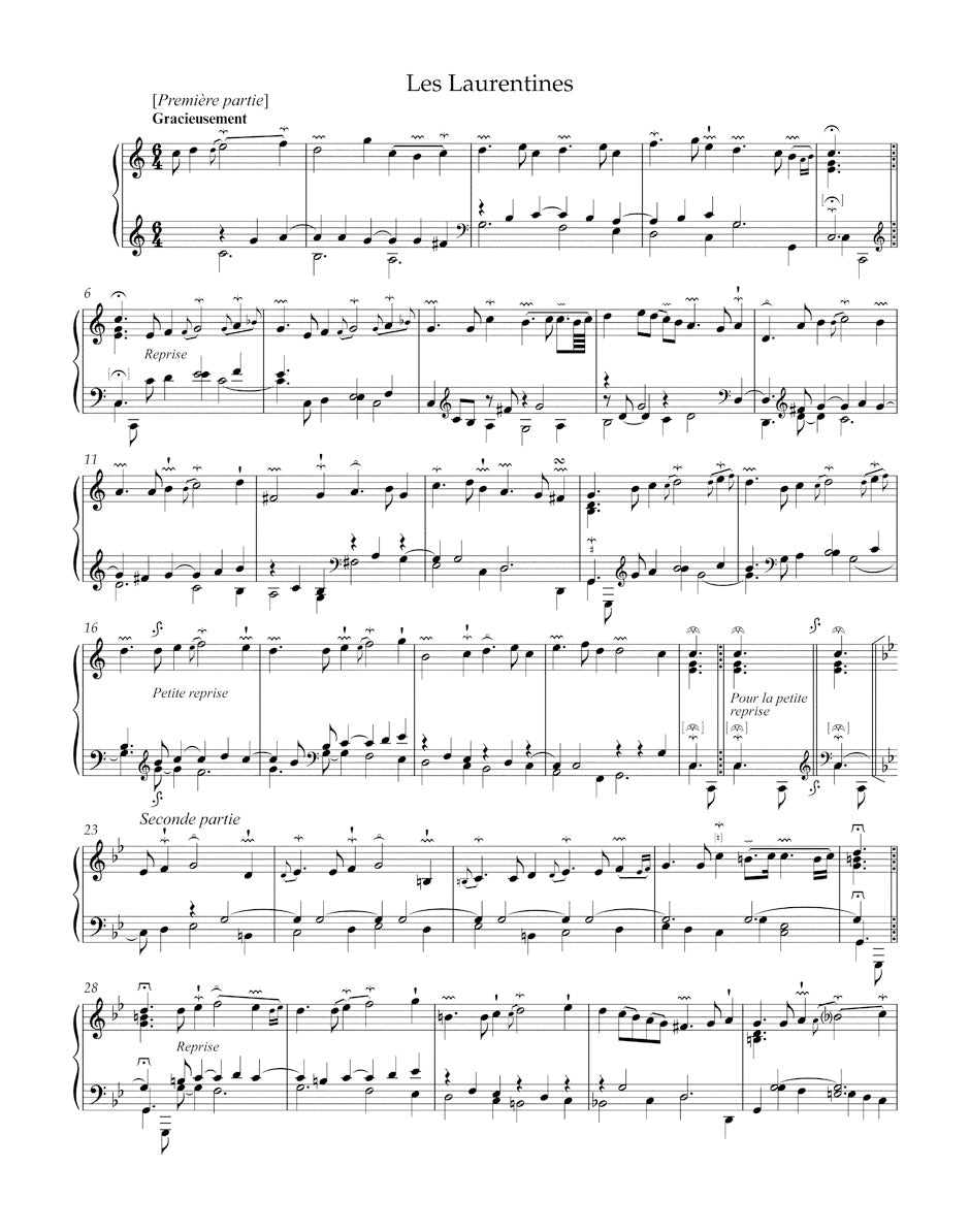 F. Couperin: Piéces de clavecin - Volume 1 (1713)