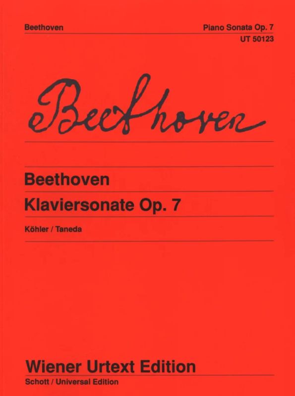 Beethoven: Piano Sonata No. 4 in E-flat Major, Op. 7