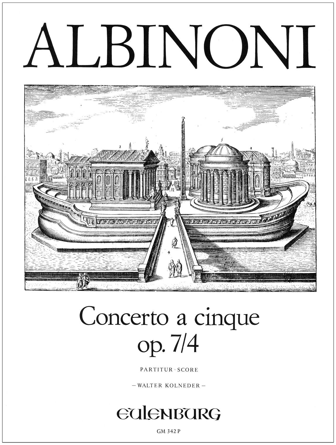 Albinoni: Concerto a cinque in G Major, Op. 7, No. 4