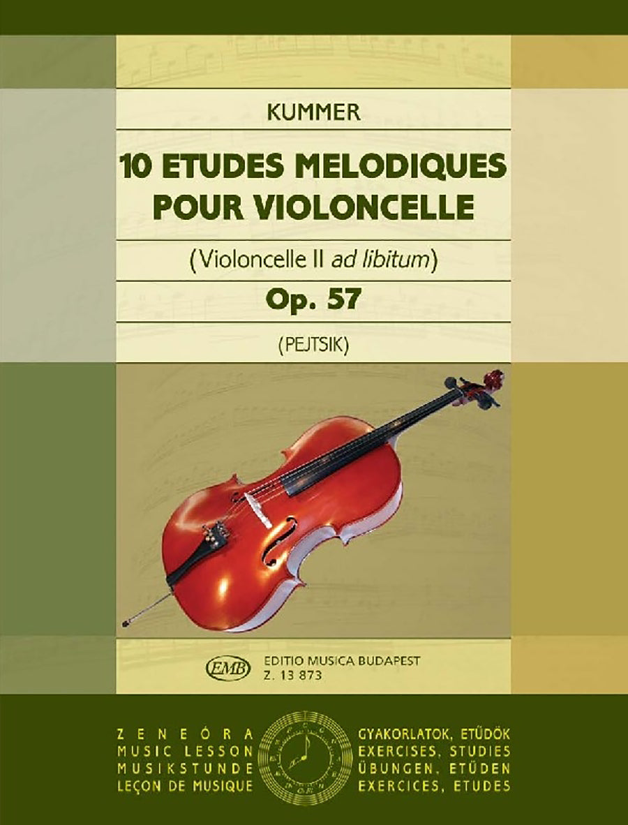 Kummer: 10 études mélodiques, Op. 57
