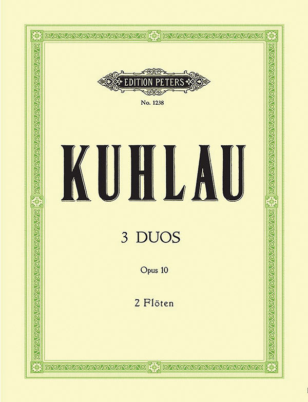 Kuhlau: 3 Duos, Op. 10