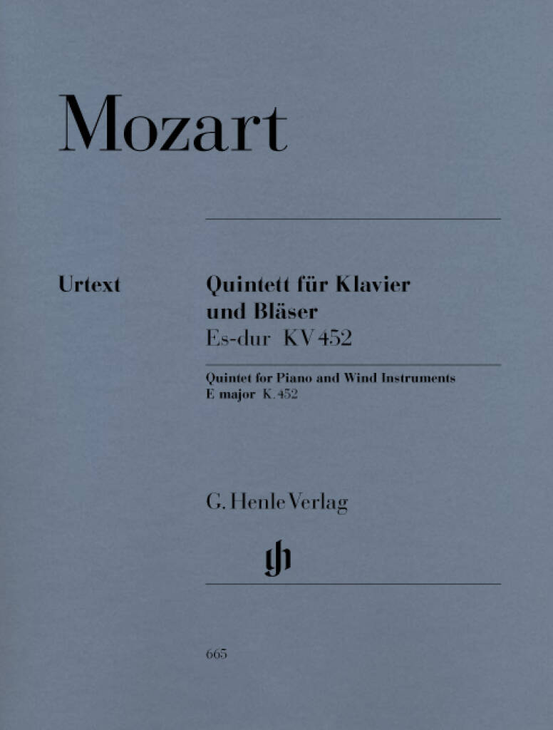 Mozart: Quintet for Piano and Winds in E-flat Major, K. 452