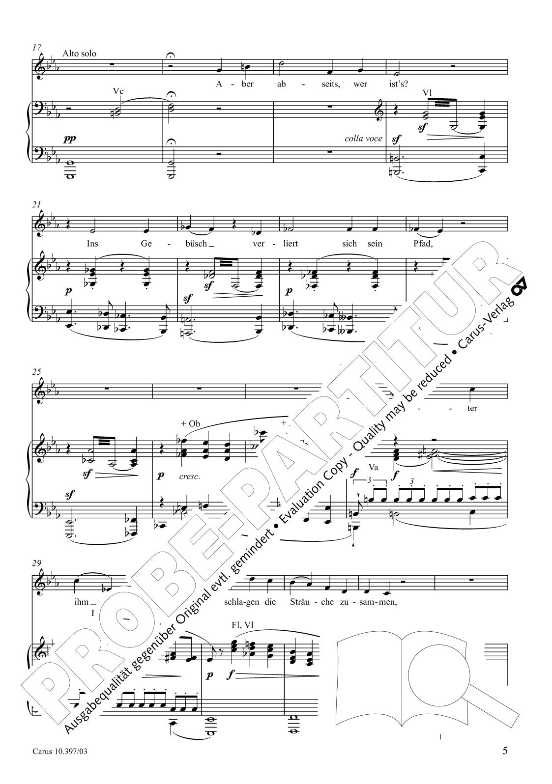 Brahms: Alto Rhapsody, Op. 53