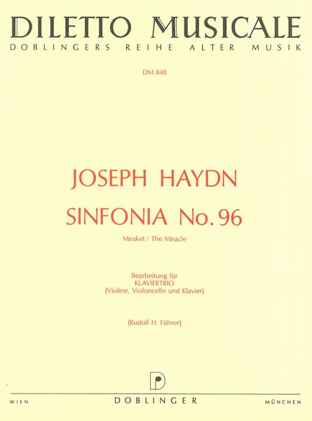 Haydn: Symphony No. 96 in D Major (arr. for piano trio)