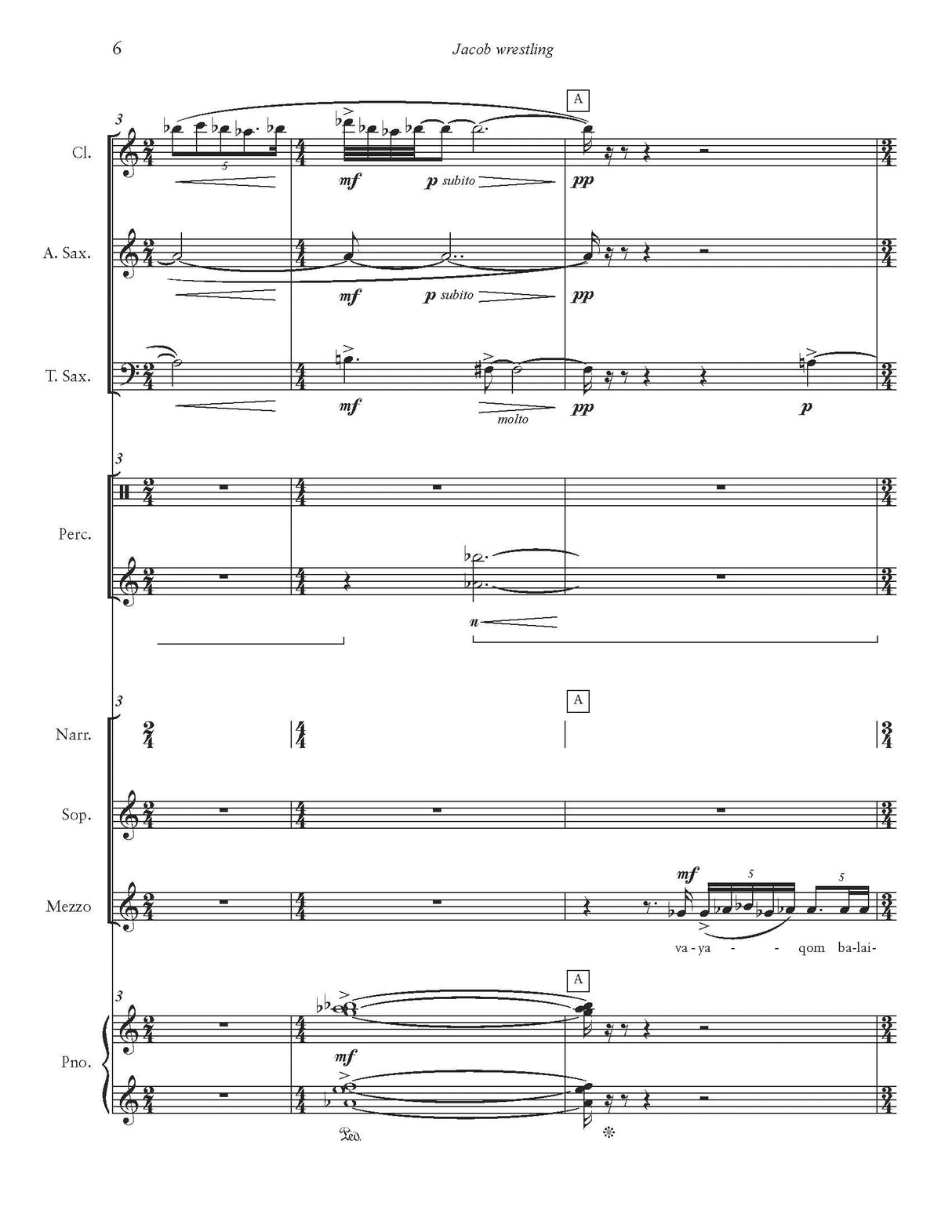 H. Biggs: Jacob wrestling