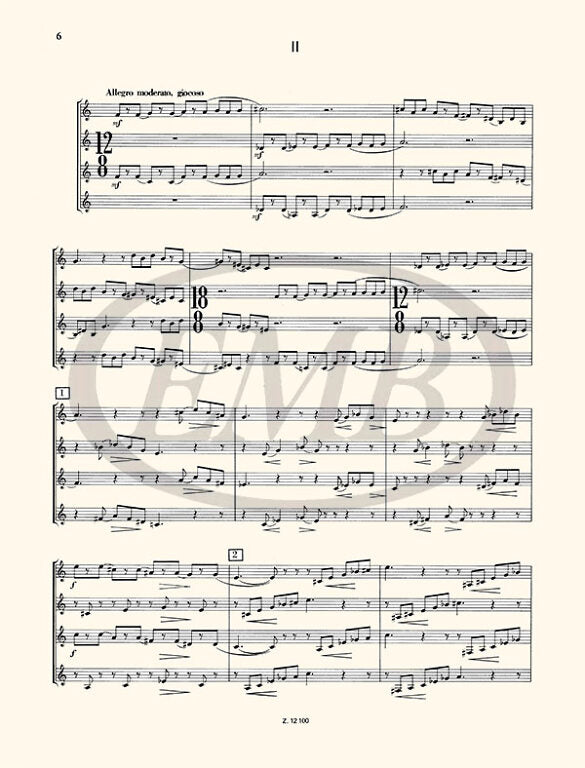 Frigyes: Chamber Music for 4 Horns