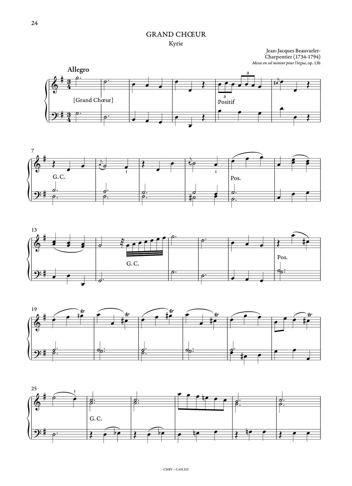 Anthology of French Baroque Music - Organ - Volume 2
