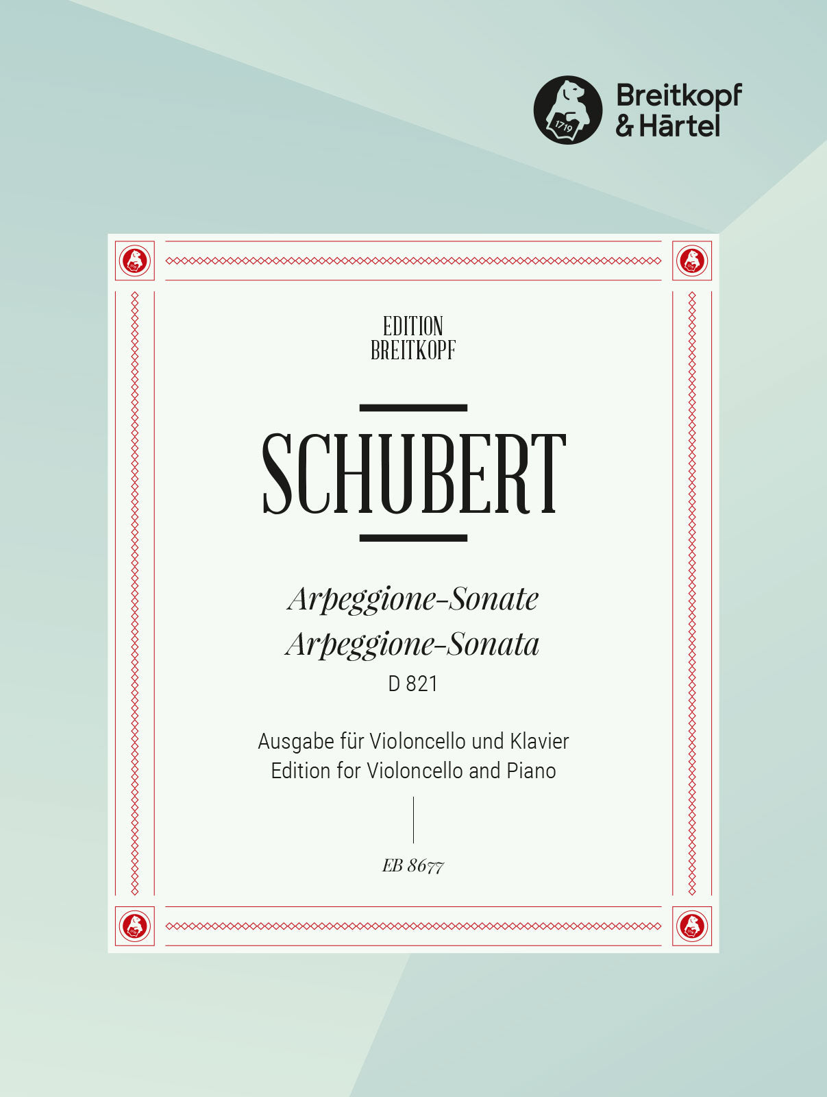 Schubert: Arpeggione Sonata, D 821 (arr. for cello) – Ficks Music