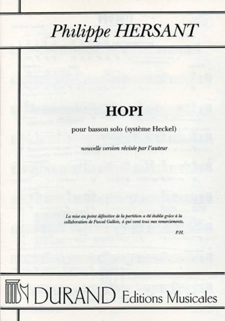 Hersant: Hopi