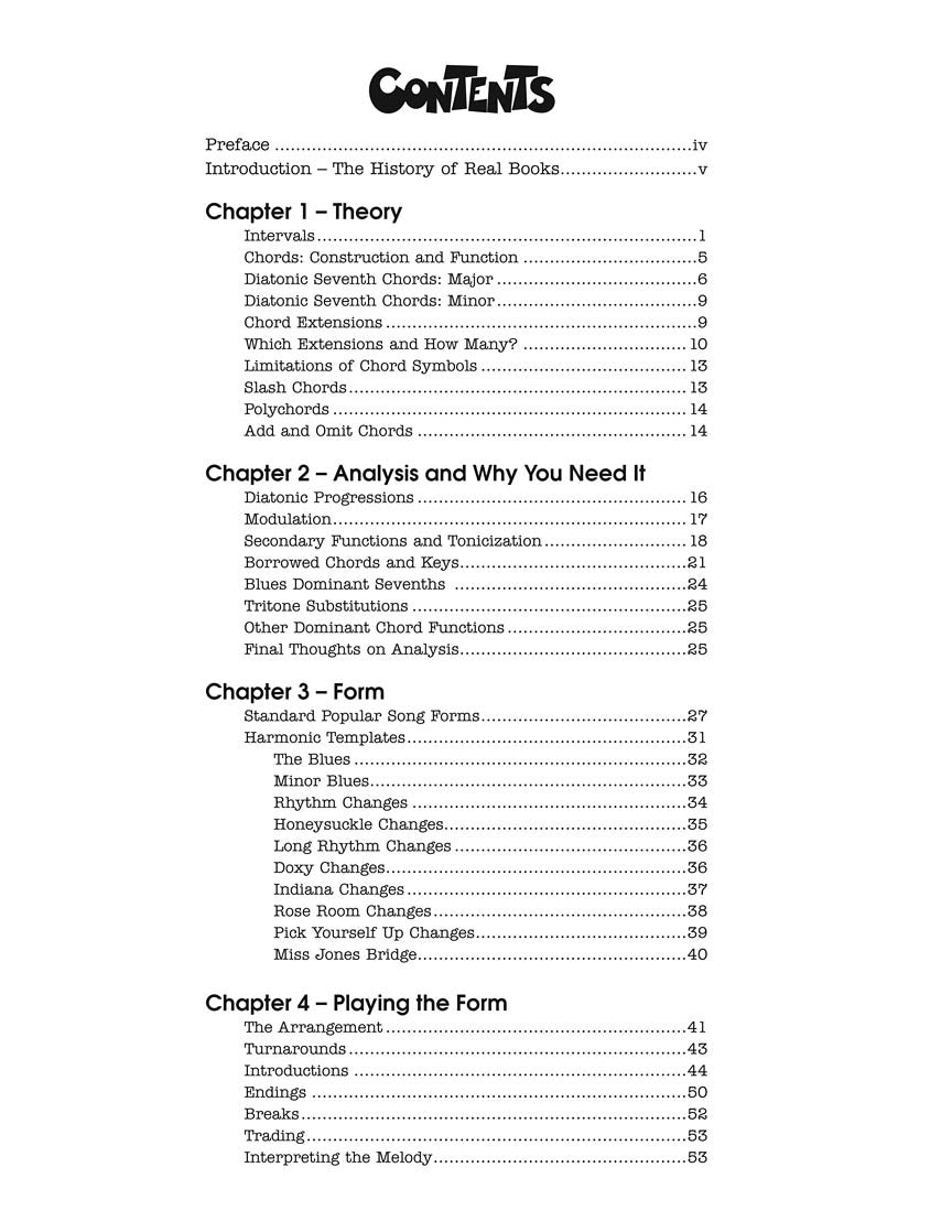 How to Play from a Real Book