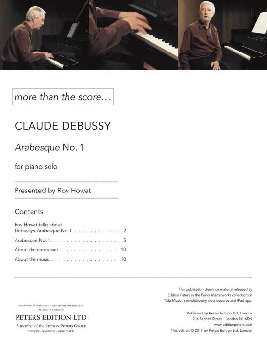 Debussy: Arabesque No. 1