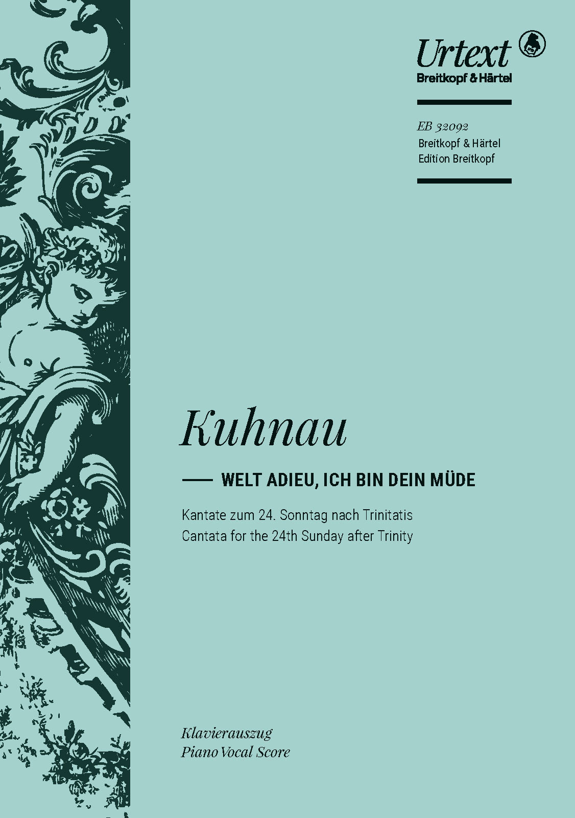 Kuhnau: Welt adieu, ich bin dein müde