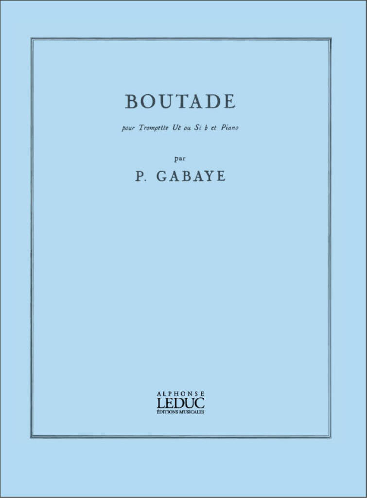 Gabaye: Boutade
