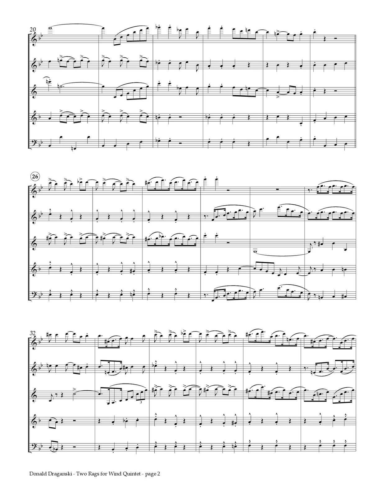 Draganski: Two Rags