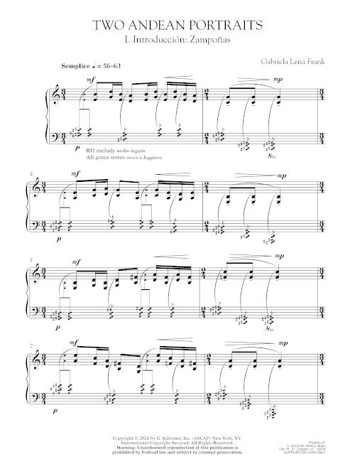 Frank: Two Andean Portraits