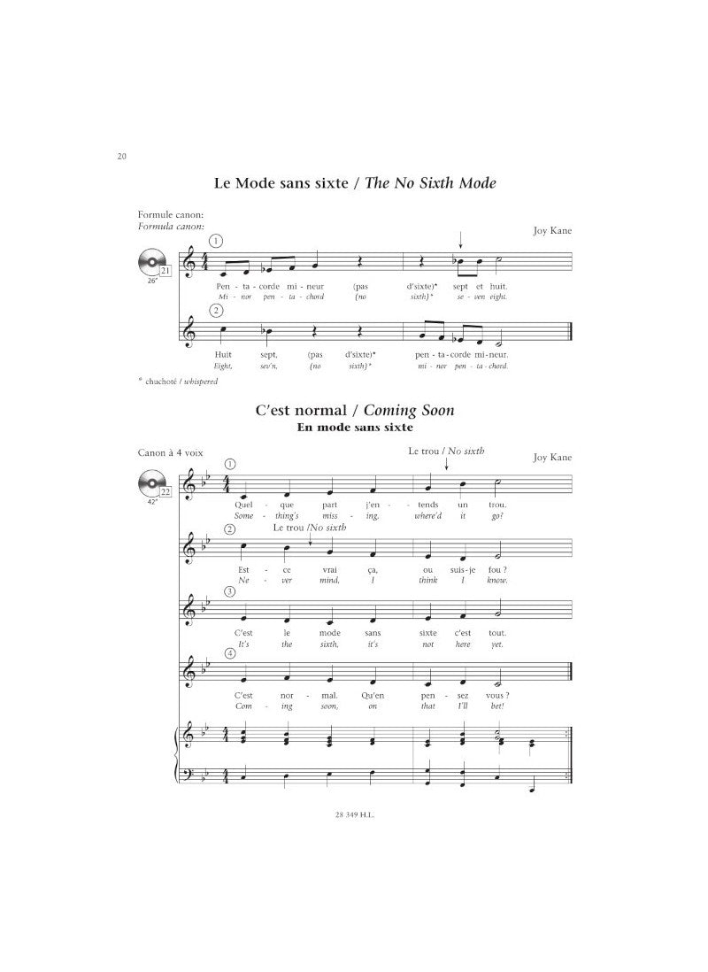 Kane: A la mode des modes (In the Mode)