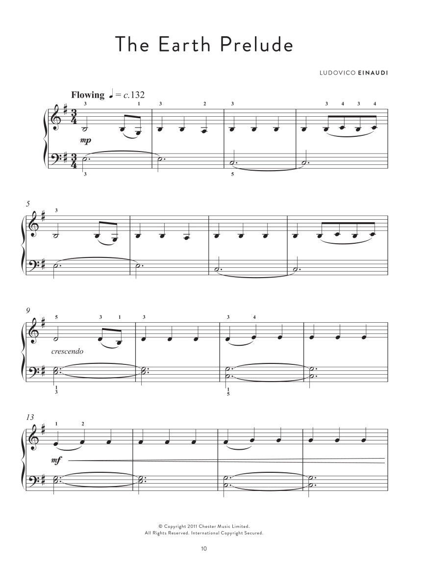 Einaudi: Graded Pieces for Piano (Preparatory - Grade 2)