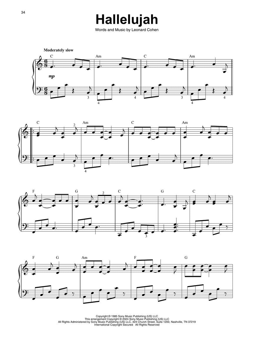 Beautiful Songs for Harp