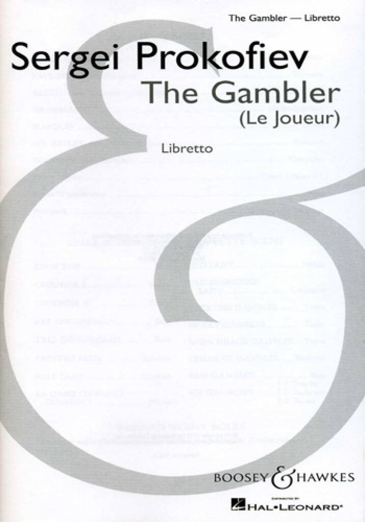 Prokofiev: The Gambler, Op. 24