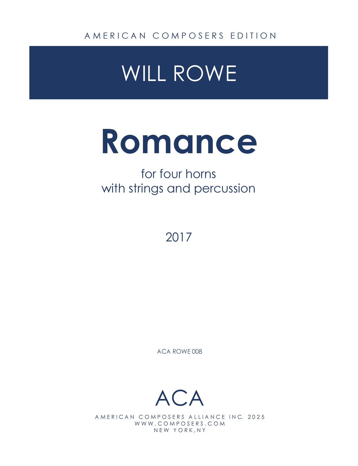 Rowe: Romance