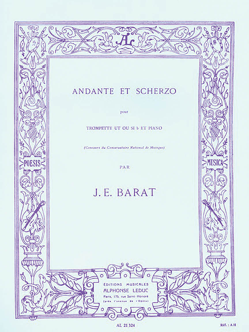 Barat: Andante et Scherzo