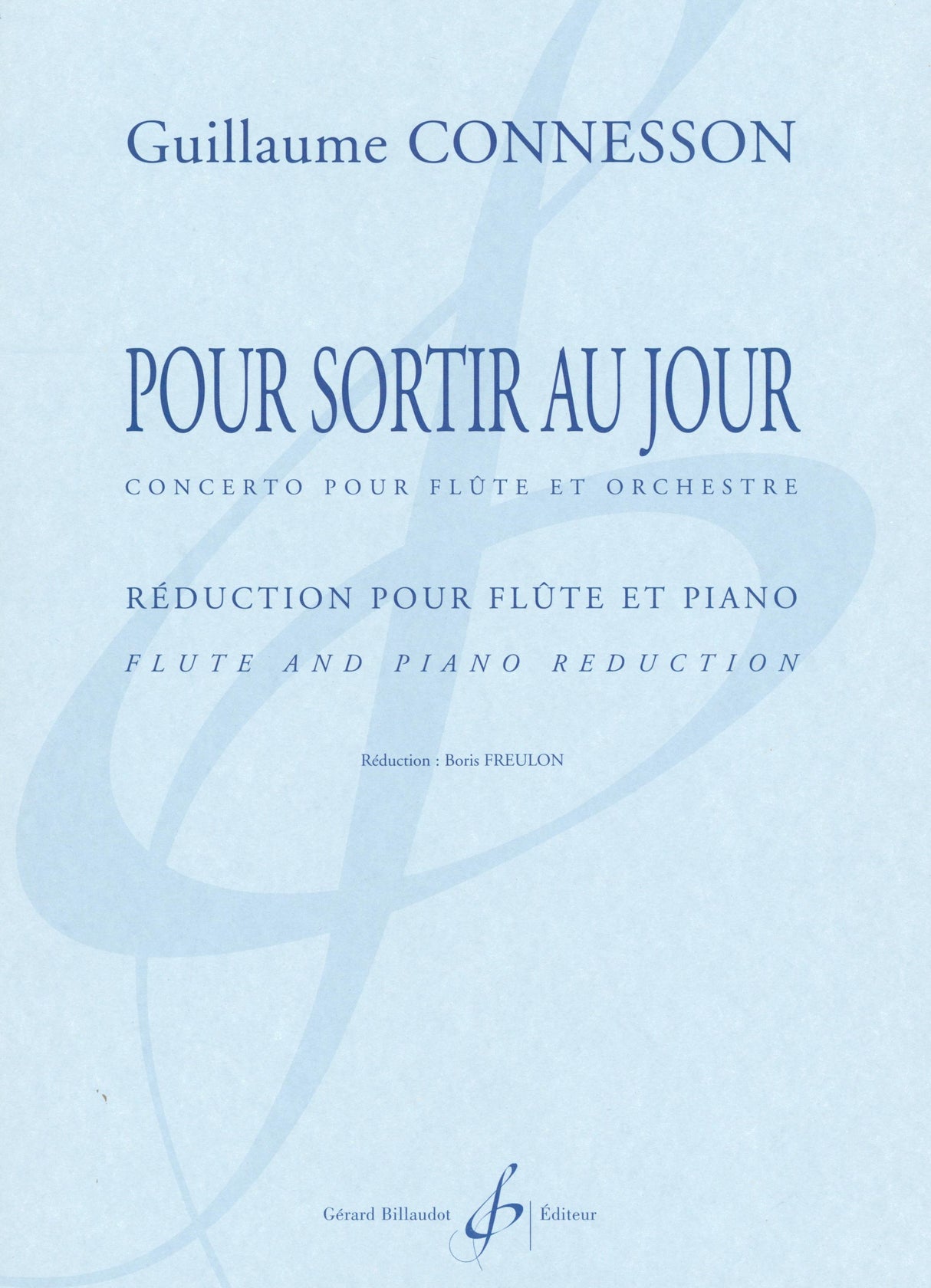 Connesson: Pour sortir au jour