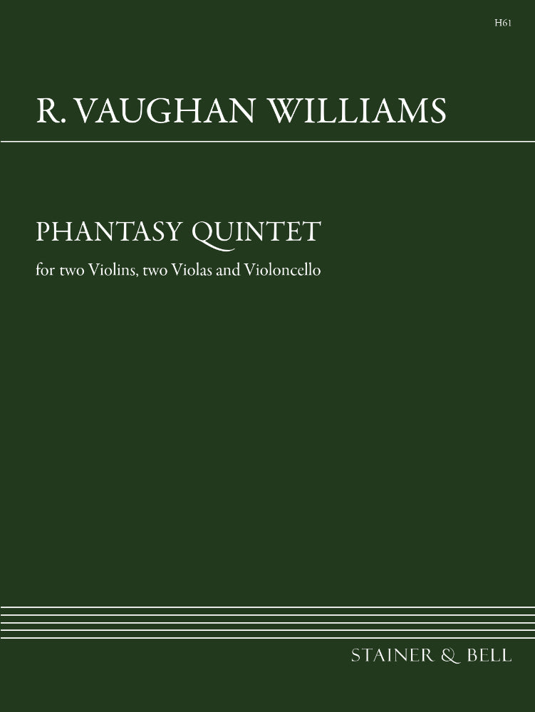Vaughan Williams: Phantasy Quintet
