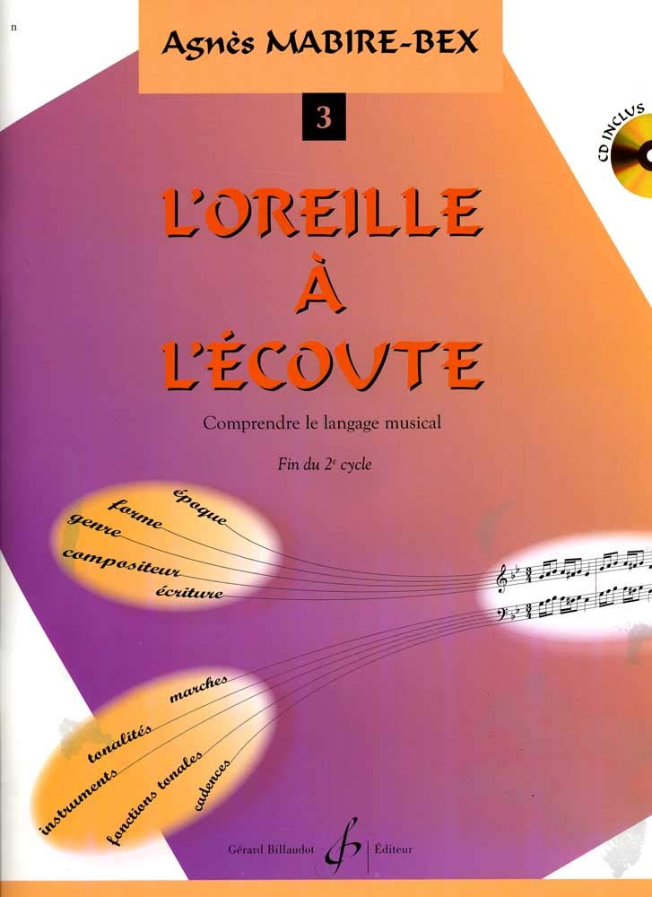 L'oreille à l'écoute - Volume 3 (Fin du cycle 2)